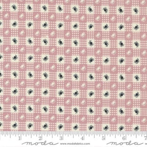 Owl O Ween Spider Gingham Spell by Urban Chiks for Moda Fabrics 31194 16 this fabric is sold in HALF YARD increments
