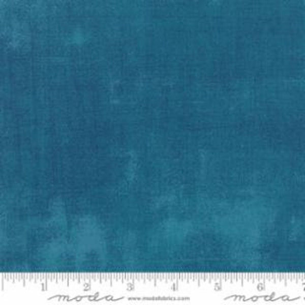 Horizon Blue Grunge by Basic Grey for Moda 30150 306 Sold in HALF yard increments