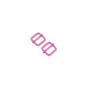 Slider Buckles 3/4 Inch Pink Set of Two by Tula Pink and Jessica Sallie for Sallie Tomato STS124P