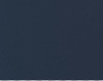 Navy Moda Bella Cotton Solid 9900 20 Sold in HALF yard increments