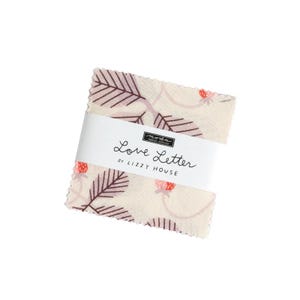 Love Letter Mini Charm Pack 42 Pieces by Lizzy House for Moda Fabrics 37120MC