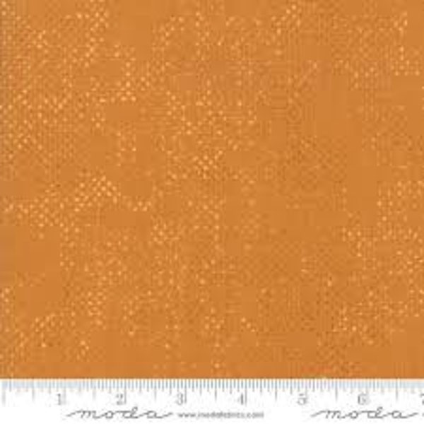 Spotted Amber by Zen Chic for Moda fabrics.  Amber colored with irregular spots.  1660 65 Sold in HALF yard increments