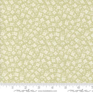 Dainty Meadow Tossed Petals Pear by Heather Briggs of My Sew Quilty Life for Moda Fabrics 31745 20 Sold in HALF yard increments
