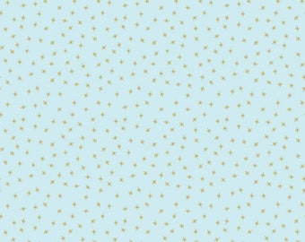 Stardust Sparkle Mist Sparkle by Beverly McCullough for Riley Blake Designs SC10506 MIST Fabric is sold in HALF YARD increments.