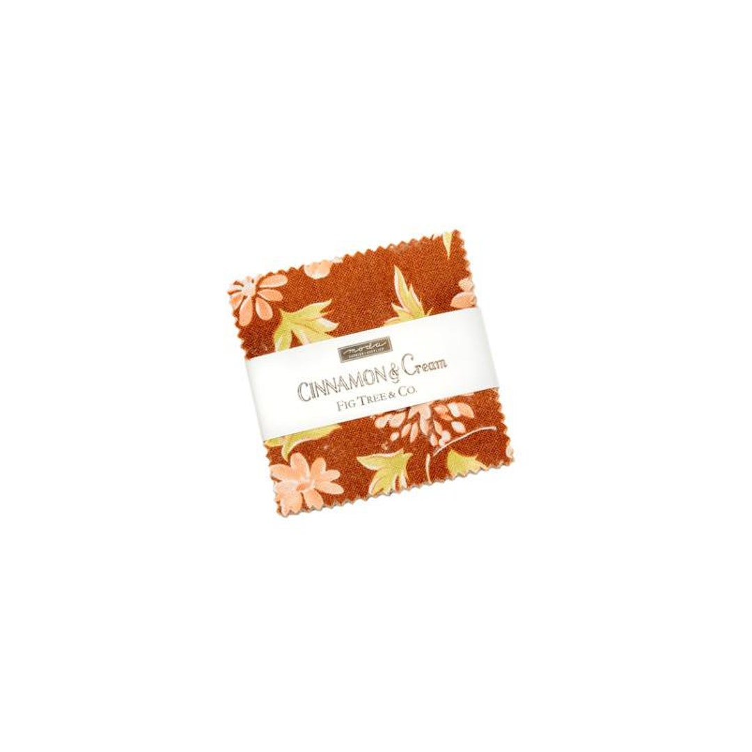 Cinnamon and Cream Mini Charm Pack 42 Pieces by Fig Tree and Co. for ...