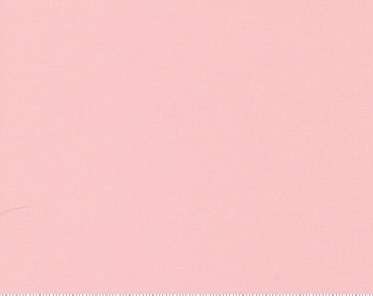 Sisters Pink Moda Bella Cotton Solid 9900 145 Sold in HALF yard increments