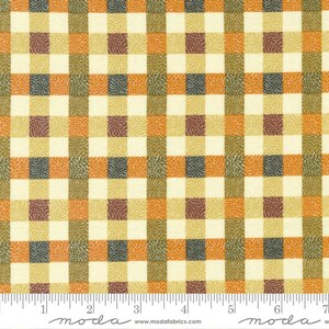 Quaint Cottage Plaid Spice by Gingiber of Dreamy Quilts for Moda Fabrics 48375 12 Sold in HALF yard Increments
