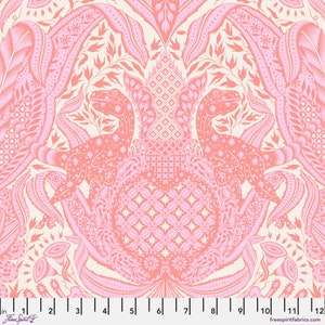 Roar! Gift Rapt Blush by Tula Pink for FreeSpirit Fabrics PWTP224.BLUSH Sold in HALF yard increments