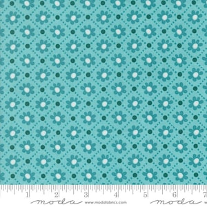Sunday Brunch Pastry Mint Tea by BasicGrey for Moda Fabrics 30754 12 Sold in HALF yard increments