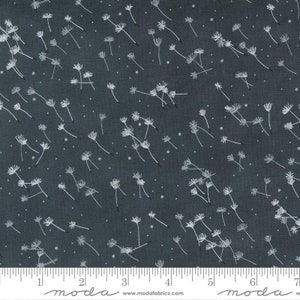 Dandi Duo Flyaway Seeds Charcoal by Robin Pickens for Moda Fabrics 48756 18 Sold in HALF yard increments