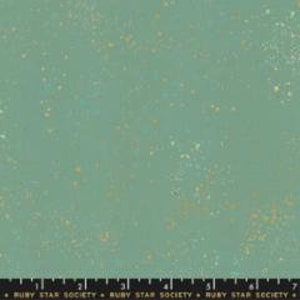 Speckled Metallic Soft Aqua by Rashida Coleman-hale for Ruby Star Society RS5027 70M This fabric is Sold in HALF yard increments