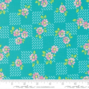 On the Bright Side Fields Blue Razz by Me & My Sister Designs for Moda Fabrics 22463 19 Sold in HALF yard increments