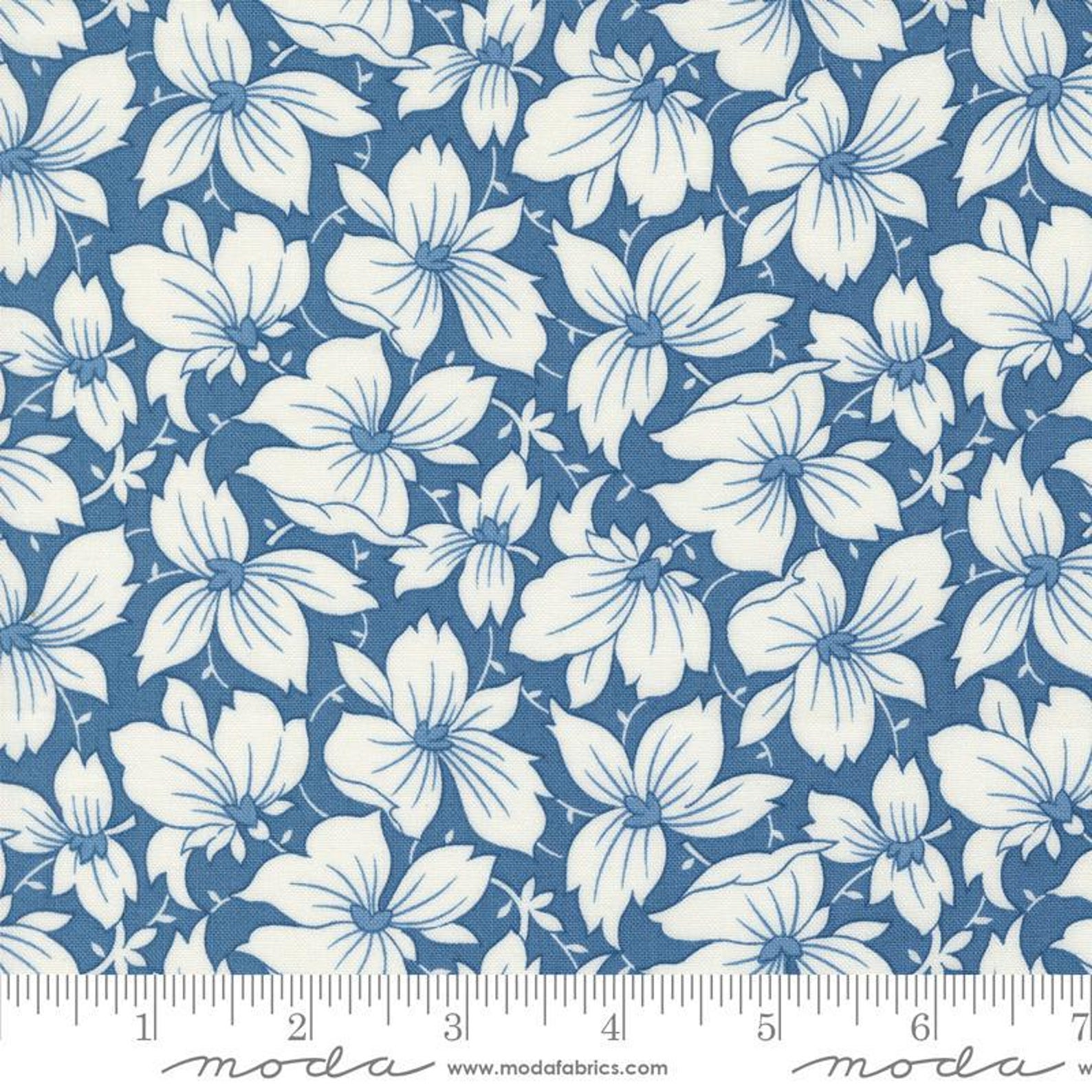 Denim & Daisies Sunday Best Denim by Fig Tree and Co for Moda Fabrics ...