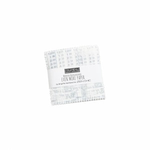 Modern Backgrounds Even More Paper Mini Charm Pack 42 Pieces by Brigitte Heitland for Zen Chic for Moda Fabrics. 1762MC