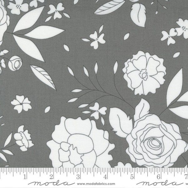 Beautiful Day Slate by Corey Yoder of Little Miss Shabby for Moda Fabrics 29132 24 Sold in HALF yard increments