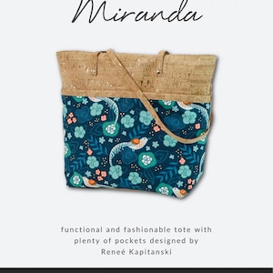 Miranda Bag Pattern by Sallie Tomato LST191 This is a PAPER pattern