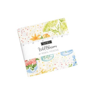 Wild Blossoms Charm Pack 42 Pieces by Robin Pickens for Moda Fabrics 48730PP
