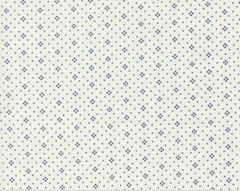 Eyelet Midnight Jeans Fig Tree and Co. by Joanna Figueroa for Moda Fabrics 20488 110 Fabric is sold in HALF YARD increments