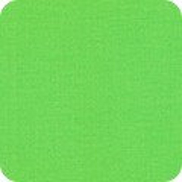 Sour Apple Kona Cotton Solid K001-144 Fabric sold in HALF YARD increments