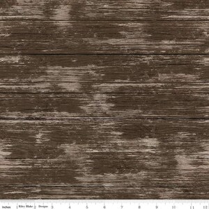 Spring Barn Quilts Quilt Barnwood Brown by Tara Reed for Riley Blake Designs, C14334 BROWN Sold in HALF yard increments