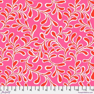 Kaffe Fassett Collective February 2023 Twig Pink Kaffe Fassett Free Spirit PWGP196.PINK Sold in HALF yard increments