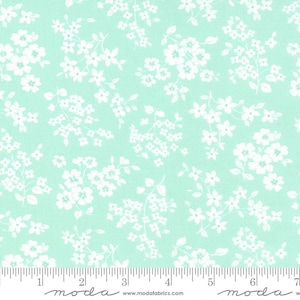 Lighthearted Gather Aqua by Camille Roskelley for Moda Fabrics 55294 13 Fabric sold in HALF YARD increments