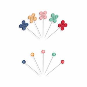 Sewing Pretty Pins by Lori Holt for Riley Blake Designs - ST-39771 - Pack of 100 pins for quilting and sewing
