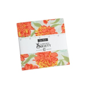 Garden Society Charm Pack 42 Pieces by Crystal Manning for Moda Fabrics 11890PP