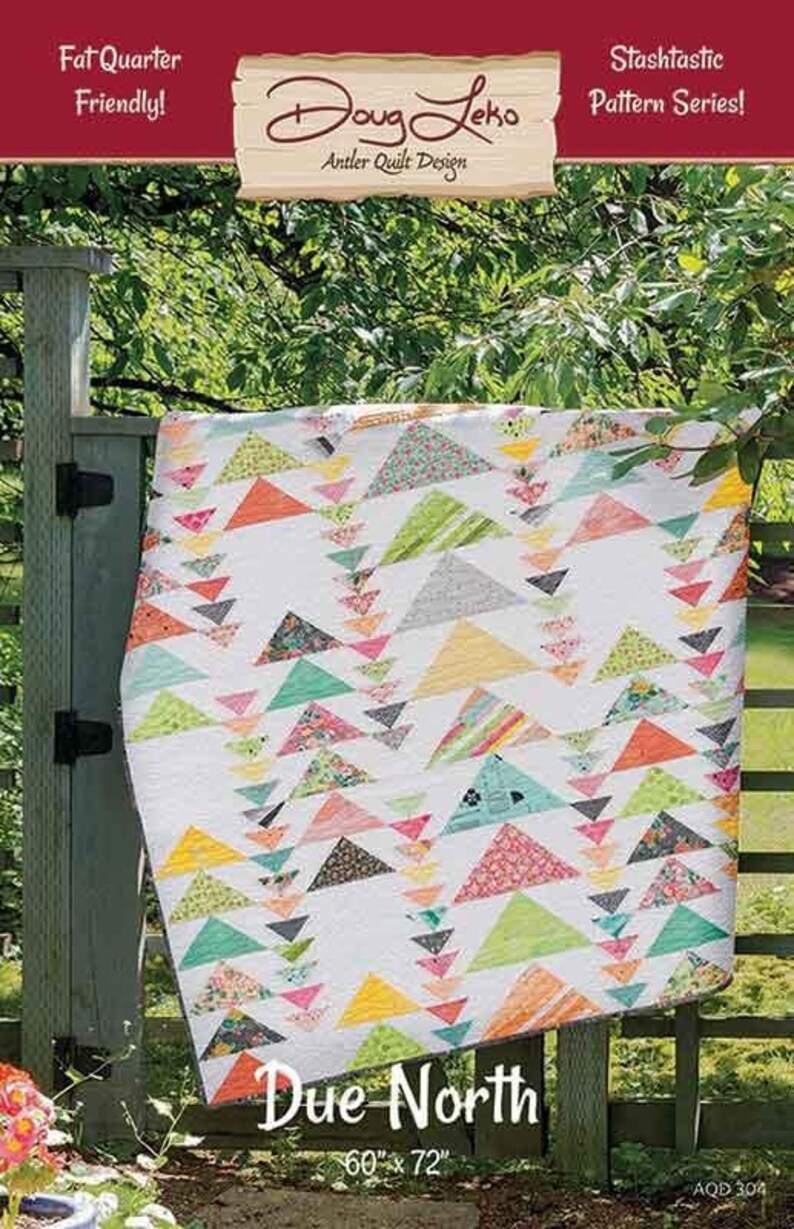 Due North Quilt Pattern by Doug Leko for Antler Quilt Design 60in X ...