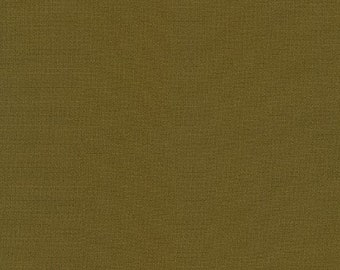 Moss Kona Cotton Solid Cotton K001-1238,  Robert Kaufman. This fabric is sold in HALF YARD increments