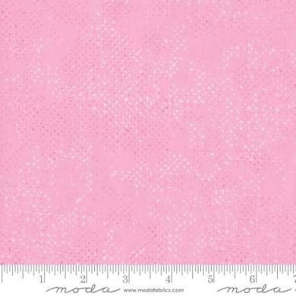 Pink Spotted by Zen Chic for Moda fabrics. pink with irregular spots.  1660 19  Sold in HALF yard increments