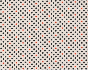 Frankie Naive Pearl Black by BasicGrey for Moda Fabrics 30675 11. Sold in HALF yard increments