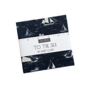 To The Sea Charm Pack by Janet Clare for Moda Fabrics - 42 Pieces - 16930PP