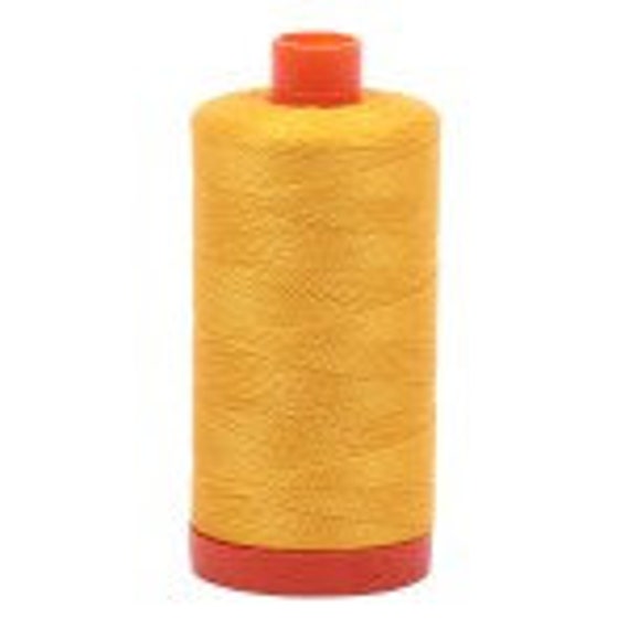 Aurifil Cotton Mako 2135 Yellow 50wt Aurifil Cotton Mako 2135 Yellow 50wt