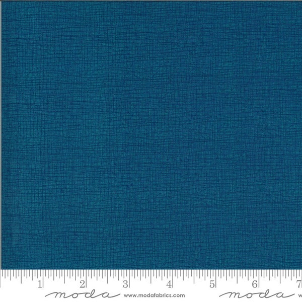 Solana Thatched Horizon by Robin Pickens for Moda Fabrics Blue 48626 136 Sold in HALF yard increments