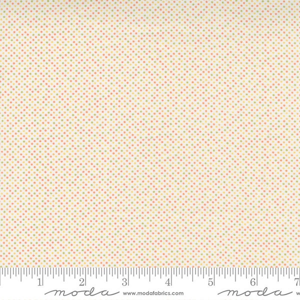 Cozy Up Cloud Multi by Corey Yoder for Moda Fabrics 29126 11 Pin Dot Blender Autumn Fall This Fabric is sold in HALF Yard increments