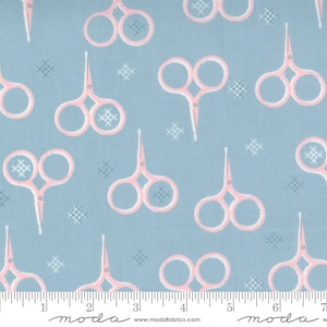 Make Time Bluebell by Aneela Hoey for Moda Fabrics 24571 14 Sold in HALF yard increments