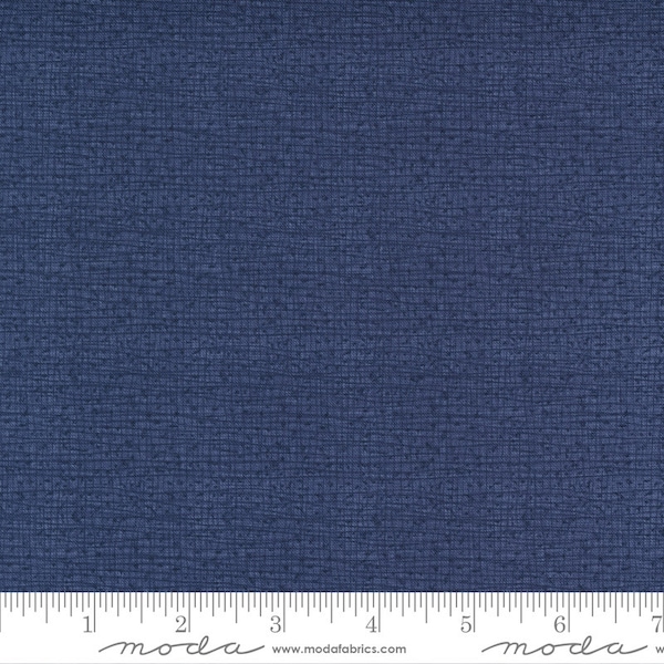 Thatched New Dark Wash Indigo by Robin Pickens for Moda Fabrics 48626 161 Sold in HALF yard increments