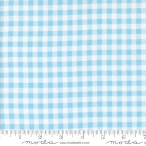 Sherbet Sunshine Flannel Gingham Sky by Corey Yoder for Moda Fabrics 29224 20F This fabric is sold in HALF Yard increments
