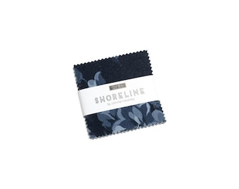 Shoreline Mini Charm Pack 42 Pieces by Camille Roskelley Moda Fabrics 55300MC