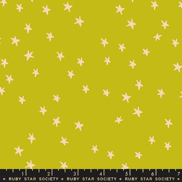 Starry Pistachio by Alexia Abegg for Ruby Star Society RS4109 37 Sold in HALF Yard increments