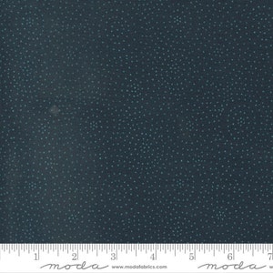 Quaint Cottage Circle Dot Midnight by Gingiber of Dreamy Quilts for Moda Fabrics 48376 21 Sold in HALF yard Increments