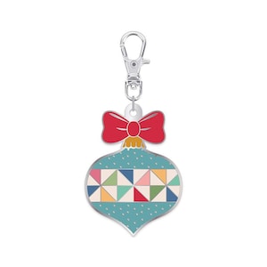 Ornament Enamel Happy Charms Home Town Holiday by Lori Holt of Bee in my Bonnet ST-36031