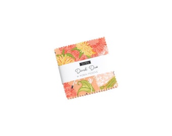 Dandi Duo Mini Charm Pack 42 Pieces by Robin Pickens for Moda Fabrics 48750MC