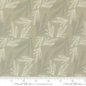 Woodland Wildflowers Leaf Lore Taupe by Fancy That Design House for Moda Fabrics 45584 13 Sold in HALF yard increments