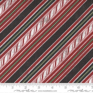 Peppermint Bark Dark Chocolate by BasicGrey for Moda Fabrics 30696 12 Sold in HALF yard increments