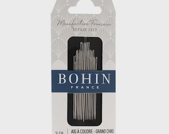 Ordinary Big Eye Sewing Needle Assorted sizes 3-9 15ct from Bohin 00269