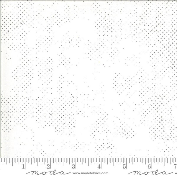 Quotation Spotted Cream by Zen Chic for Moda Fabrics 1660 132 Sold in HALF yard increments