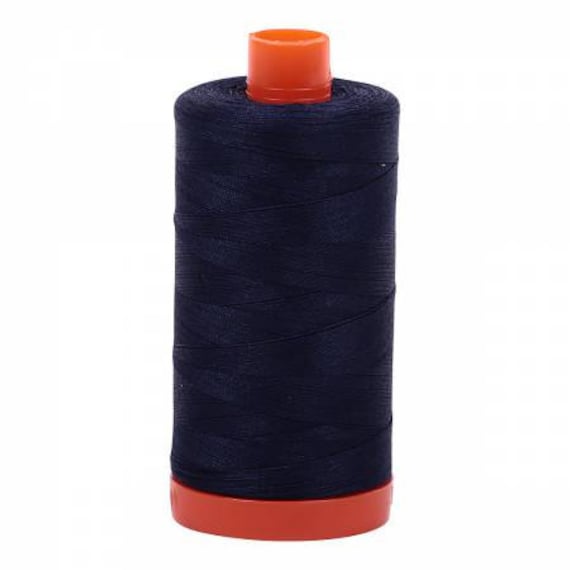 Aurifil 80 wt Cotton 2785 Very Dark Navy Aurifil 80 wt Cotton 2785 Very Dark Navy