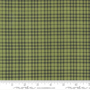 Main Street Picnic Plaid Grass by Sweetwater for Moda Fabrics 55644 23 Sold in HALF yard increments